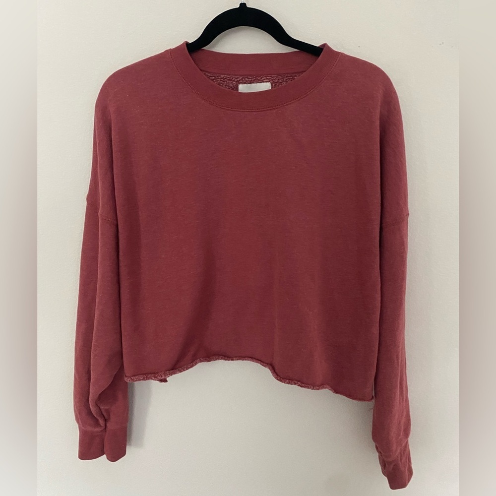 Women’s American Eagle Cropped Hoodie - Size Large